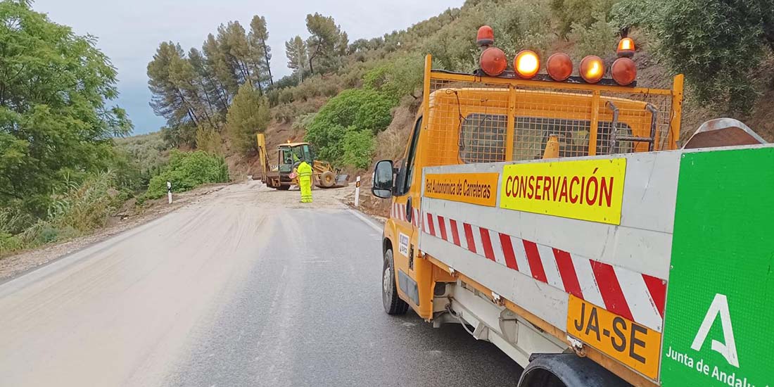 La Junta adjudica la conservación de 814 kilómetros de carreteras de Jaén por más de 15 millones